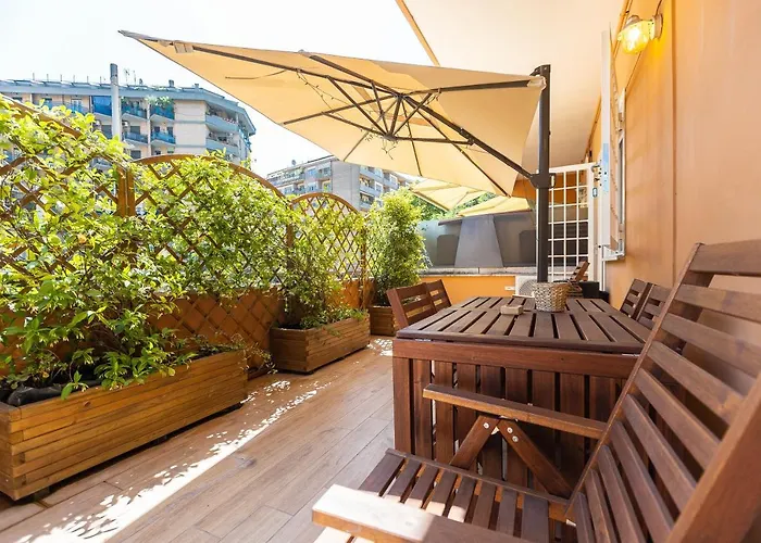 Amazing Viale Trastevere With Terrace Apartament Rzym